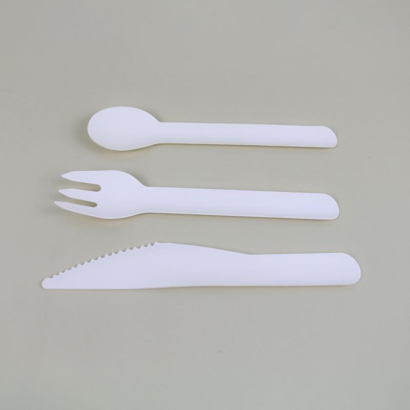 Knife, fork and spoon